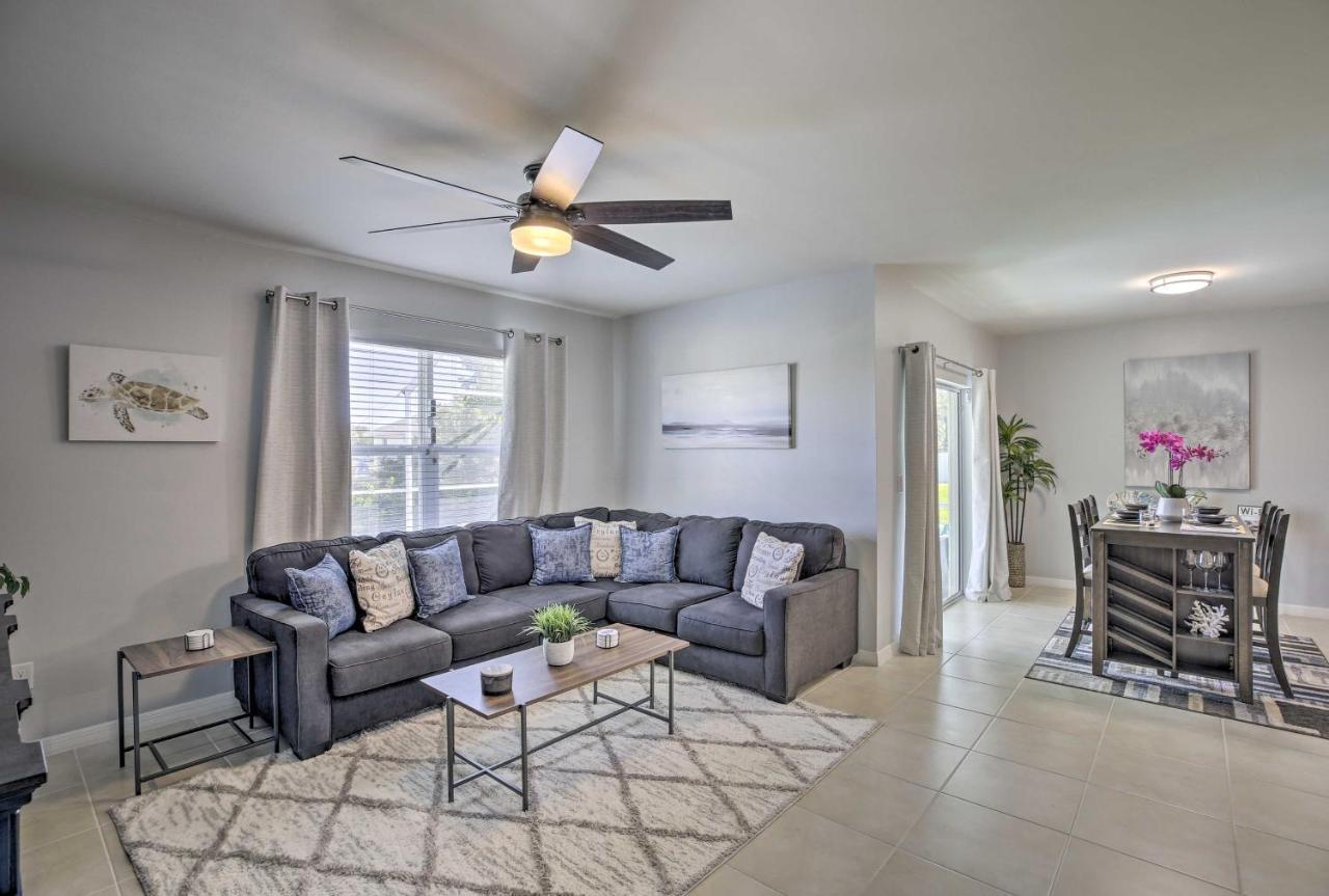 Modern Home With Heated Pool, 3 Mi To Beach Cape Coral Exterior foto