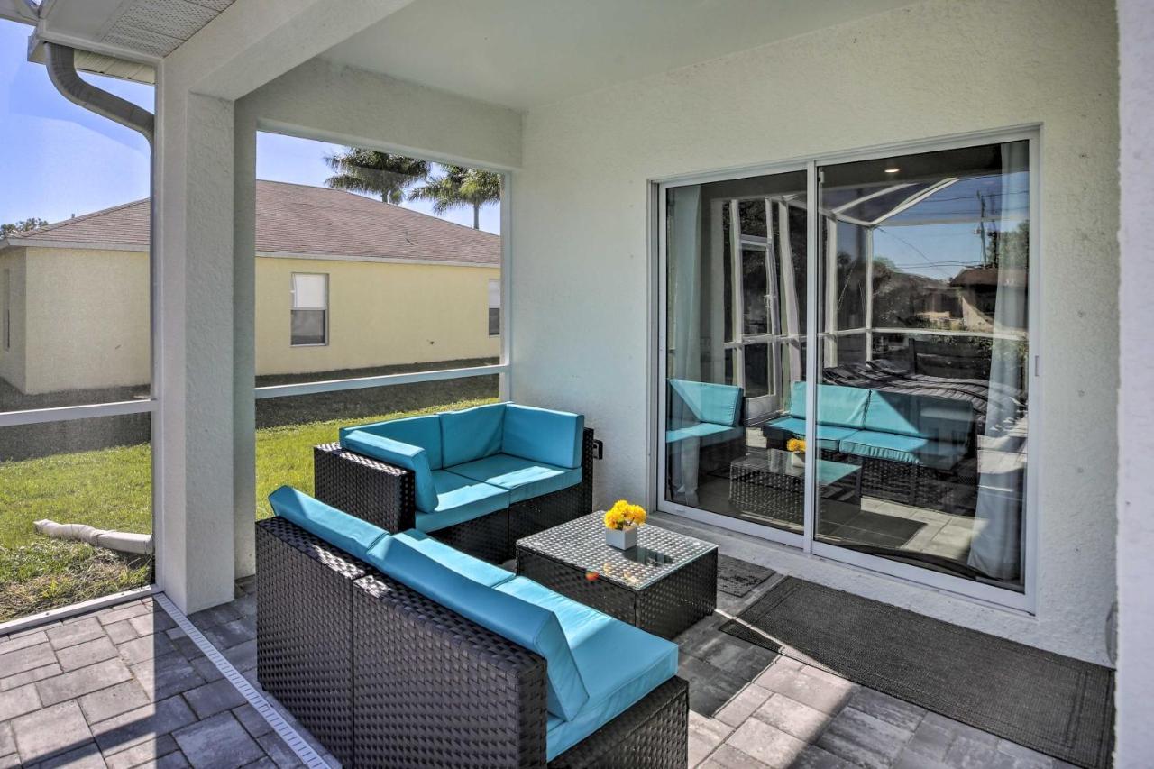 Modern Home With Heated Pool, 3 Mi To Beach Cape Coral Exterior foto
