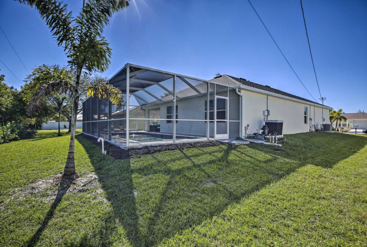 Modern Home With Heated Pool, 3 Mi To Beach Cape Coral Exterior foto